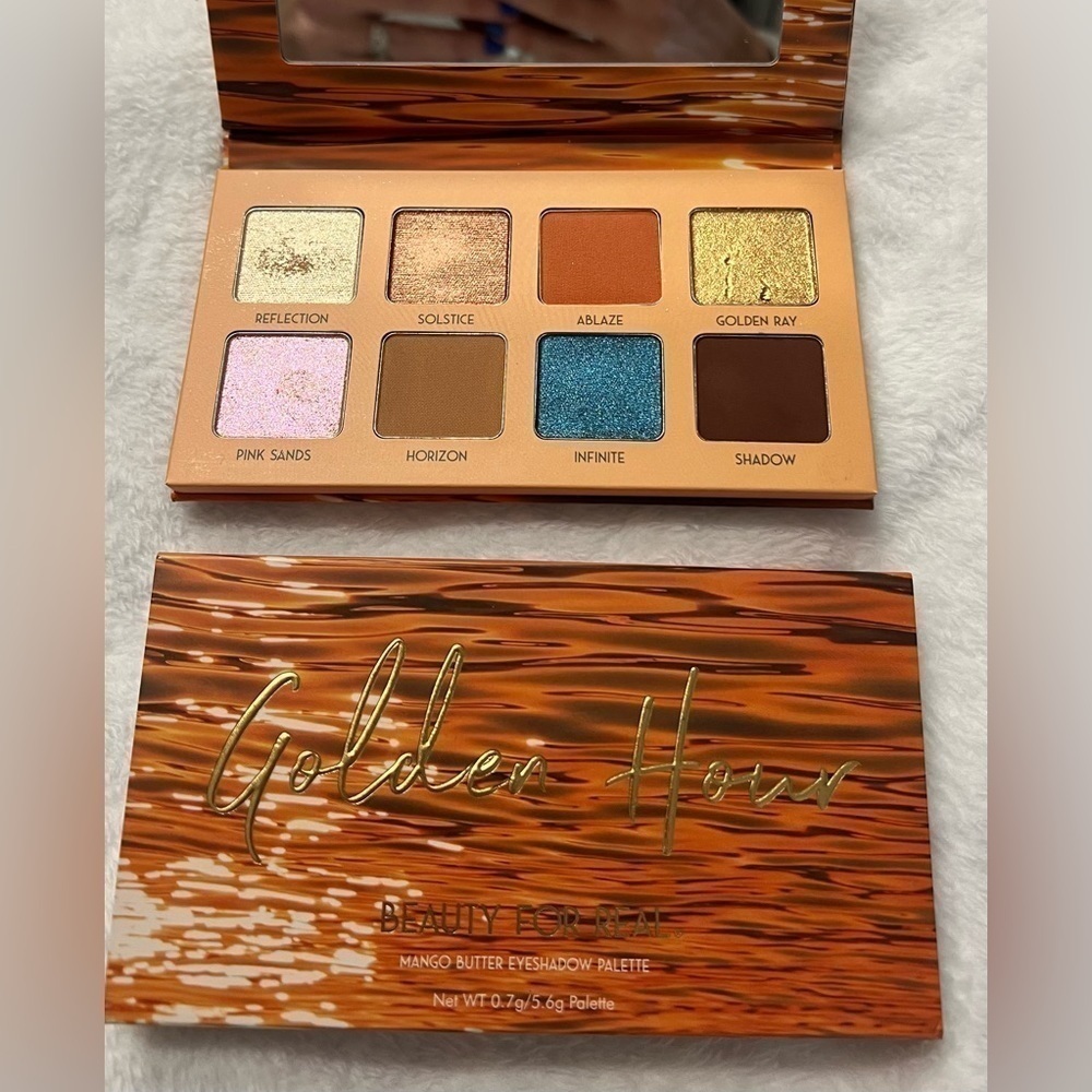Beauty For Real Golden Hour Mango Butter Palette, BN